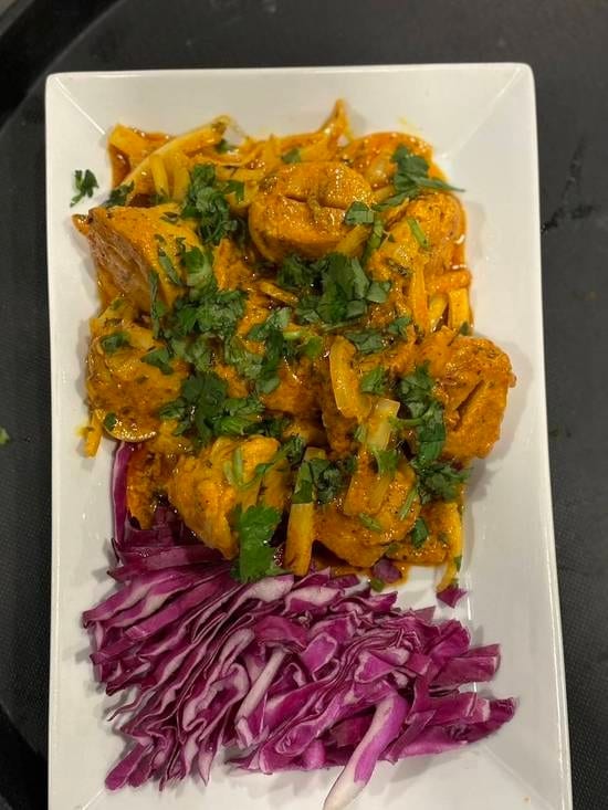 Soya Masala Chaap.