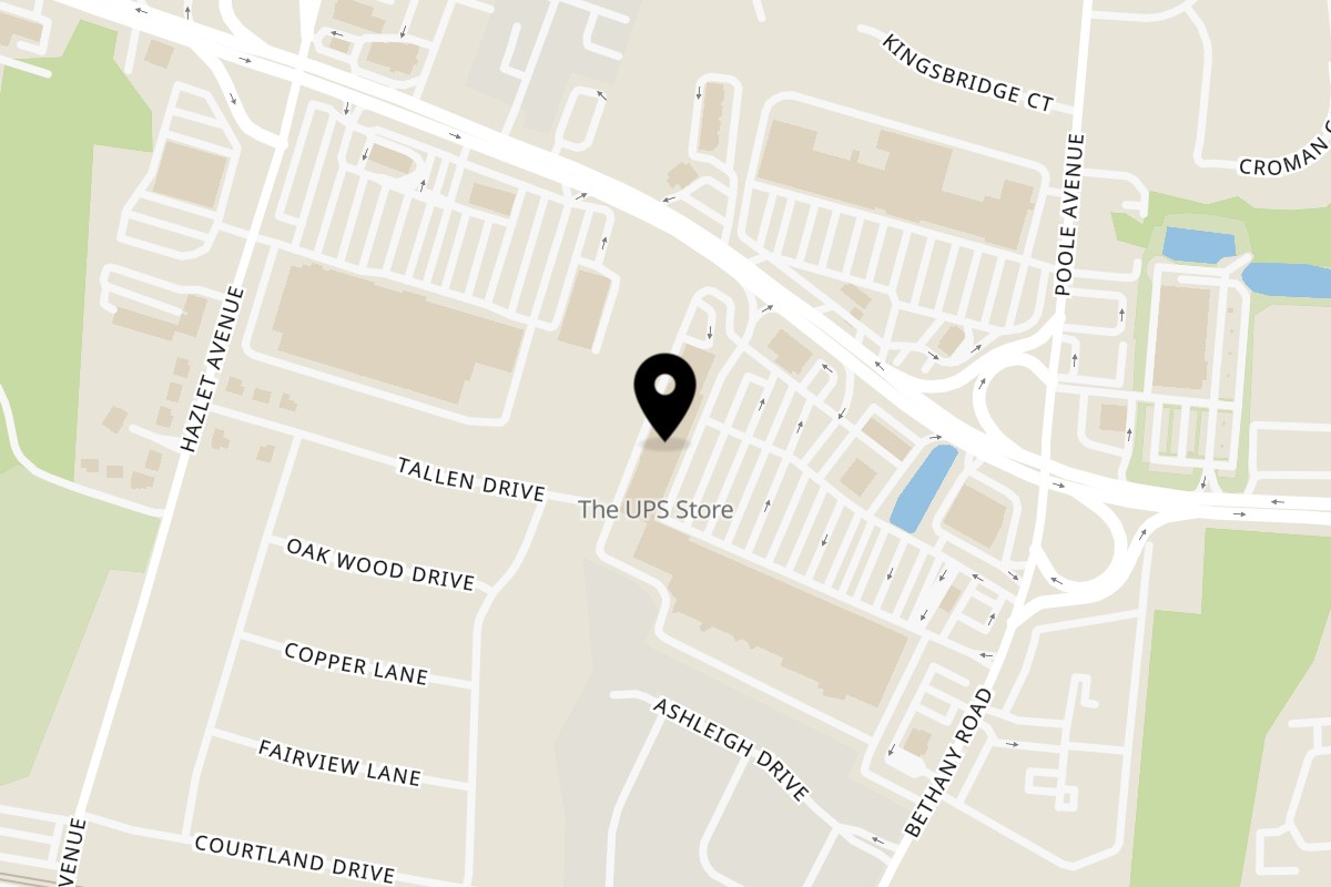 Map showing the location of Taj Indian Fusion on 3046 NJ-35 in Hazlet